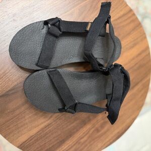 Black Strappy Platform Sandals